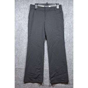 Banana Republic Women's Black Trouser No 215 Size 6P Martin Fit Italian Wool
